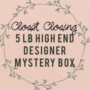 🔴CLOSET CLOSING 9.16🔴 Designer and High End Brand 5lb Mystery Box